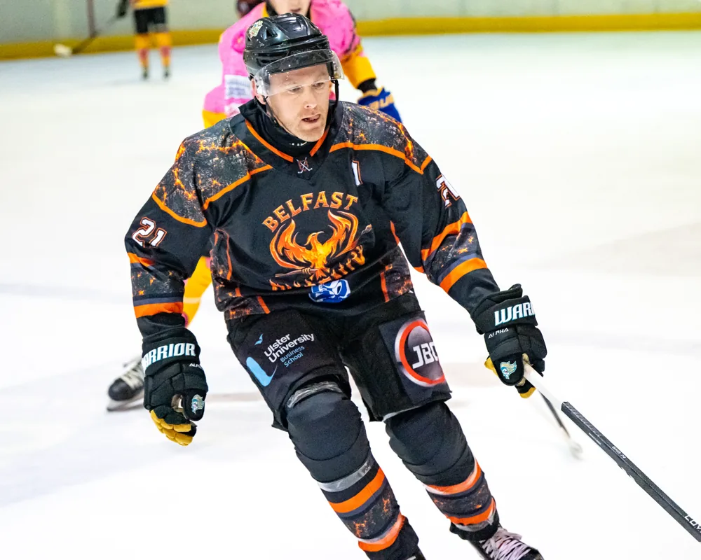 Phoenix skater in a black helmet